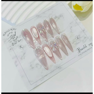 Nailbox thiết kế mắt mèo hồng C19