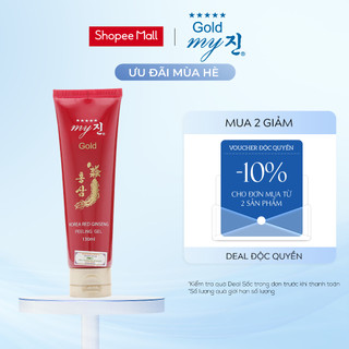 DABO Kem tẩy tế bào chết hồng sâm - My Gold Korea Red Ginseng Peeling Gel 130ml Skincare Nữ