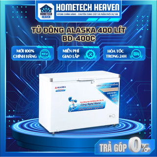 ☑️ BD400C - Tủ đông Alaska BD-400C 400L 1 ngăn đông dàn đồng - Hàng Chính Hãng
