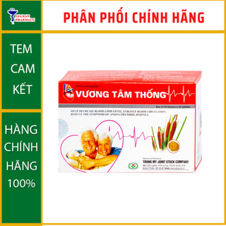 Vương tâm thống dành cho người bệnh tim - Hộp 30 viên - NT Gia Hân