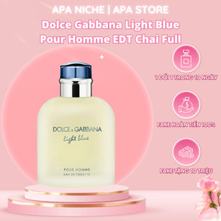 Nước Hoa Nam Dolce Gabbana Light Blue Pour Homme Chai Full