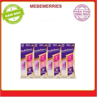 Lốc 4 Sữa Pediasure hương vani cho bé hộp 180ml