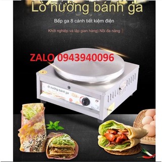 Máy làm bánh crepe-sử dụng gas-khuôn chống dính,hàng cao cấp-bảo hành 12 tháng