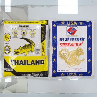 Keo chà ron bột trét ron 1Kg hiệu Cá Sấu vàng Thái Lan, Việt Mỹ
