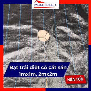 Bạt phủ đất chống cỏ bạt trải đất diệt cỏ bạt phủ đất cây trồng cắt sẵn 1mx1m chống xói mòn đất tái sử dụng Mạnh Phát