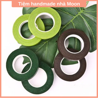 Băng keo sáp/băng dính sáp cuốn cành làm hoa handmade có nhiều màu sắc