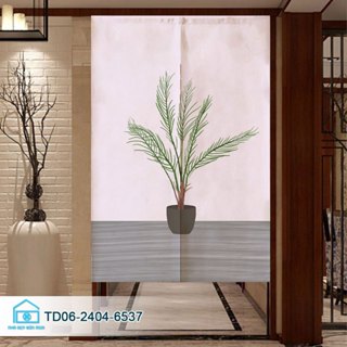 Rèm cửa Noren phong cách Nhật Bản Tín Phát Decor nhà hàng treo lối đi.mẫu xuỏng rồng