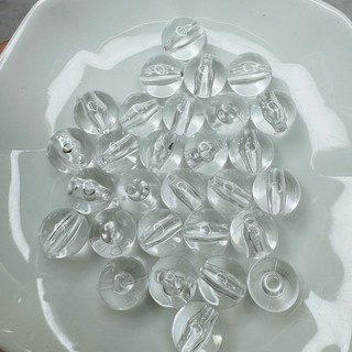 25G-100G Hạt tròn trong suốt 6mm-14mm làm phụ kiện handmade