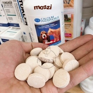 [Lẻ 5-15 viên] Viên bổ sung canxi Calcium Phosphorus PetAg cho chó mèo
