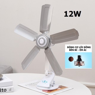 Quạt gắn tường, treo tường, kẹp bàn, quạt trần mini không cần khoan lỗ dùng cho nhà bếp, nhà vệ sinh, nhà tắm