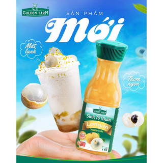 sinh tố nhãn golden farm 1lit