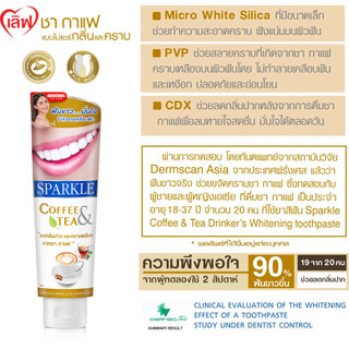 Kem Đánh Răng Trắng Sáng Sparkle 90g