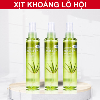 Xịt khoáng lô hội Aspasia Moist Up Face Mist Hàn Quốc 150ml khoáng nha đam dưỡng trắng da chính hãng
