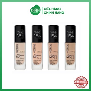 Kem nền Catrice All Matt 18h