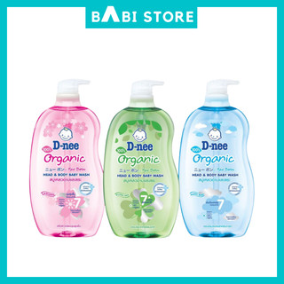 Sữa tắm gội Dnee Baby, sữa tắm toàn thân Hữu Cơ cho bé Dnee Organic 800ml