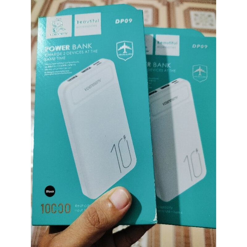 Sạc dự phòng 10000mah (Chuẩn 2 lần sạc Android)