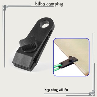 Kẹp ngàm cá sấu kéo căng bạt vải lều cắm trại nhằm tăng cường độ căng chịu được mua gió  BB1292  - Billba Camping