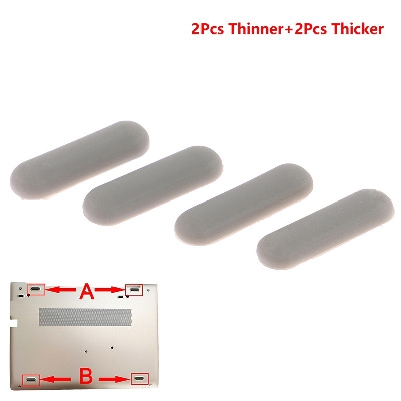 Set 4 Miếng Đệm Cao Su Chống Trượt - 4 Chân Đế Cao Su Dành Cho Laptop HP 840G5 G6 745 G5 G6 830 735 