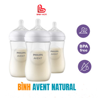 Bình sữa philips avent 125ml-260ml-330ml mẫu mới