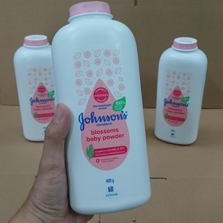 [Chuẩn Thái] Phấn rôm  Johnson's Baby Power 400gr thơm chống ẩm ướt, rơm sả, bị hăm