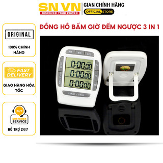 Đồng hồ mini đếm ngược 3 in 1 PS 370, 3 chế độ hẹn giờ độc lập