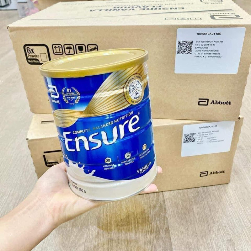 SỮA ENSURE 850g