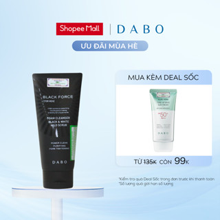 DABO Sữa rửa mặt dành cho nam chăm sóc da mụn - DABO Black Force For Men 120ml Skincare Whitening