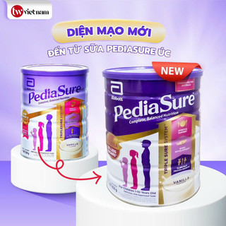 Sữa bột pediasure Úc nắp tím 850g