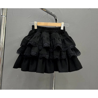 (SHOP BIGSIZE NỮ 50KG ĐẾN 90KG) váy lẻ bèo nhiều tầng phối ren