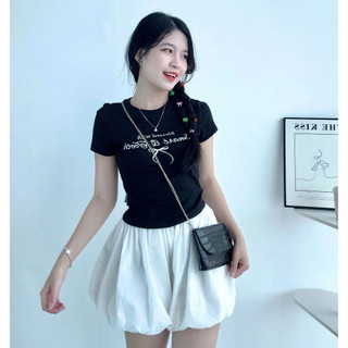 Áo thun nữ baby tee FMSTYLE tay ngắn vải thun mềm siêu hót hít cho mấy nàng diện đi chơi đi học size S,M 24051288