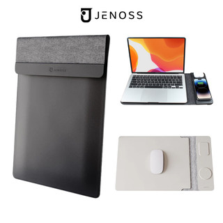 Túi Đựng Laptop Có Sạc Không Dây NEXA 4-in-1 Tăng Năng Suất Cho WorkSpace Di Động Chính Hãng Jenoss