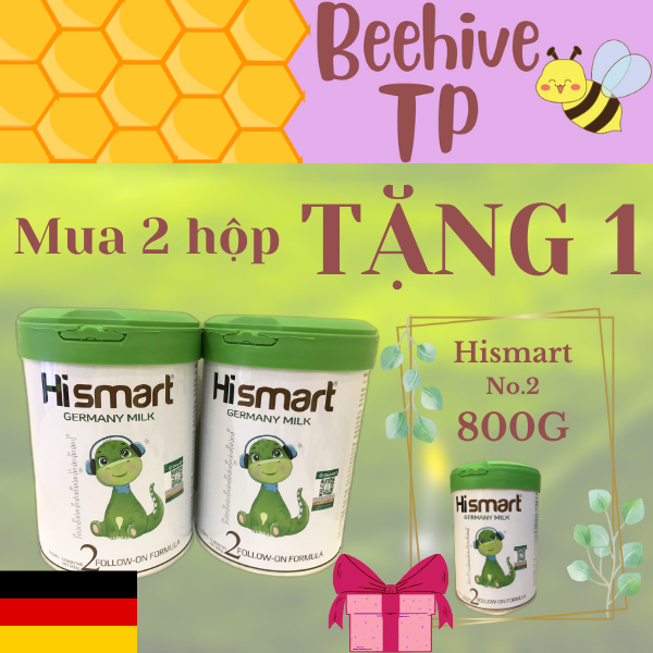 [Mua-2-Tặng-1] Sữa Hismart Germani - số 2 (800g)