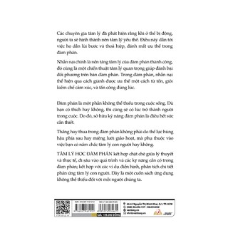 Sách - Tâm Lý Học Đàm Phán (Tái Bản 2024) - Vanlangbooks