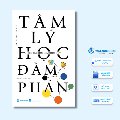 Sách - Tâm Lý Học Đàm Phán (Tái Bản 2024) - Vanlangbooks