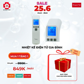 Nhiệt kế điện tử gia đình QD Home Care Nhiệt kế hồng ngoại cao cấp BT-36 - Bistos bảo hành 24 tháng