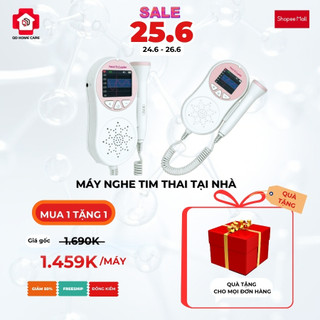 Máy nghe tim thai tại nhà QD Home Care máy đo tim thai tiện lợi Contec 10A bảo hành 12 tháng