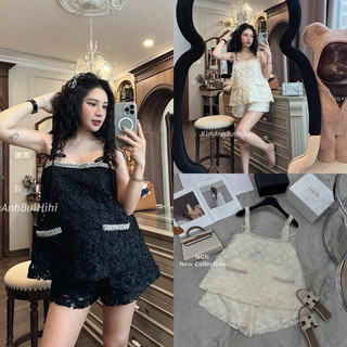 Set Ren 2 Dây Đính Ngọc Kim Anh Bùi [CÓ SẴN]