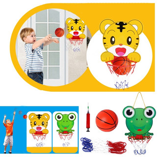 BỘ BÓNG RỔ TREO TƯỜNG KÈM BÓNG + BƠM + MÓC TREO VỚI NHIỀU HÌNH DỄ THƯƠNG CHO BÉ 89024 TOM HOUSE