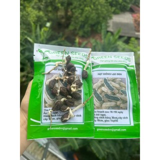 Hat giống lạc đen kokuma gói 20 hạt