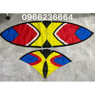 Áo diều xỏ khung 2m chữ X phối màu cực đẹp