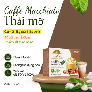 Cafe giảm cân - Coffee Macchiato giảm mỡ bụng Giảm nhanh 2-4kg chỉ sau 7 ngày