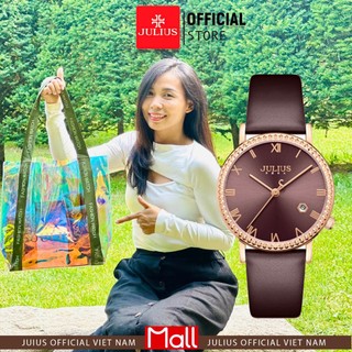 Julius Official | Đồng hồ nữ Julius Ja-1339 dây da