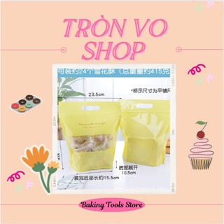 Túi zip - Hồng , Vàng  - size 24*27.5*5.5cm ( 1 xấp 48~50 cái )