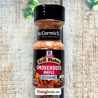 Gia vị smokehouse maple mccormick grill mates 99g