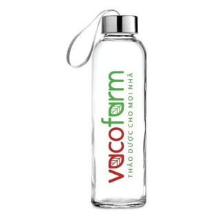 Bình Nước Thủy tinh Vacofarm  500ml Dây xách