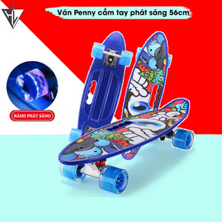 VÁN TRƯỢT THỂ THAO PENNY CẦM TAY - HỌA TIẾT (8 TÙY CHỌN MÀU)