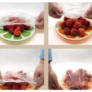 [ComBo] 85-100 Chiếc Màng Bọc Thực Phẩm Gấu An Toàn Vệ Sinh . [SCA]