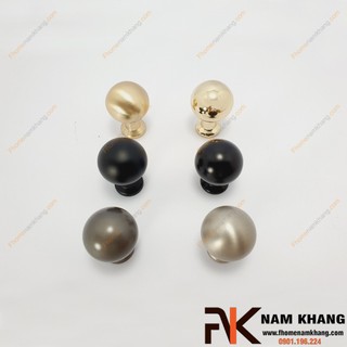 Núm nắm cửa tủ nội thất hiện đại dạng tròn NK379 (Hợp Kim Kẽm)