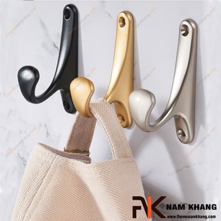 Móc treo tường dạng đơn thông dụng màu vàng mờ NK121N-V (Màu Vàng)