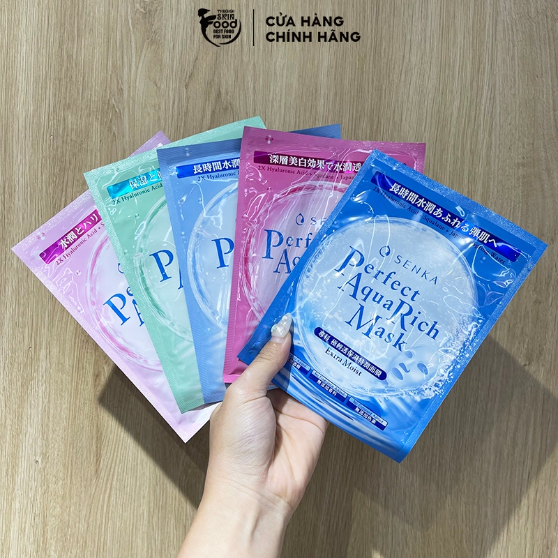 Mặt Nạ Senka Perfect Aqua 25ml